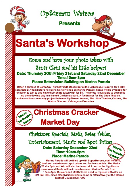 Santa's Workshop and Christmas Cracker Market Day